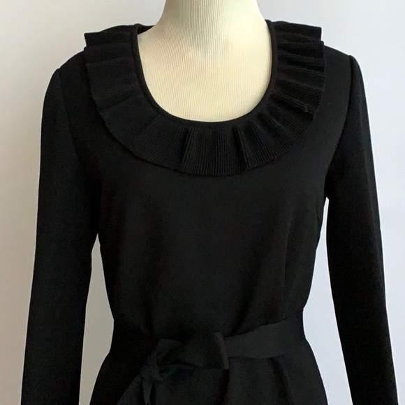 SOLD! VINTAGE Sebastian Black Maxi Dress - Picture 4 of 8